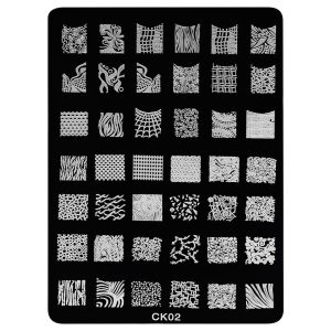 Matrita Metalica Stampila Unghii LUXORISE