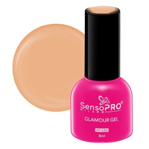 Oja Semipermanenta Glamour Gel SensoPRO Milano 8ml, Caramel Jump #17, Oja Semipermanenta – ofertă, preț și specificații