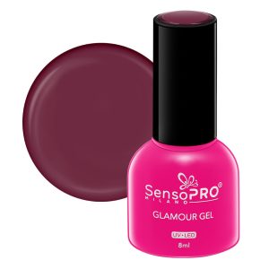 Oja Semipermanenta Glamour Gel SensoPRO Milano 8ml, Ruby Moon #50, Oja Semipermanenta – ofertă, preț și specificații