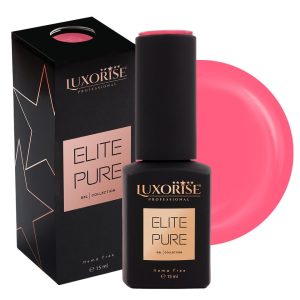 Oja Semipermanenta Hema Free LUXORISE ELITE PURE- Refined Coral, 15ml, Oja Semipermanenta