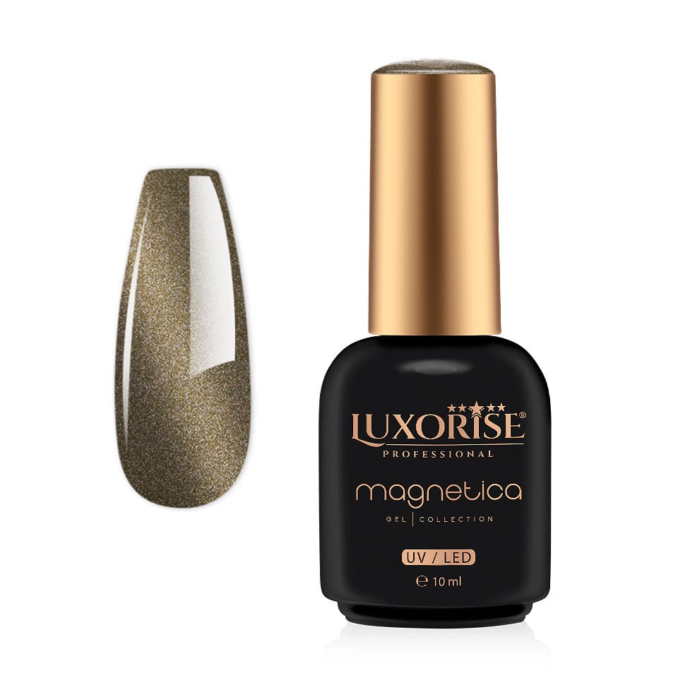 Oja Semipermanenta LUXORISE MAGNETICA – Silk, Lime Bliss