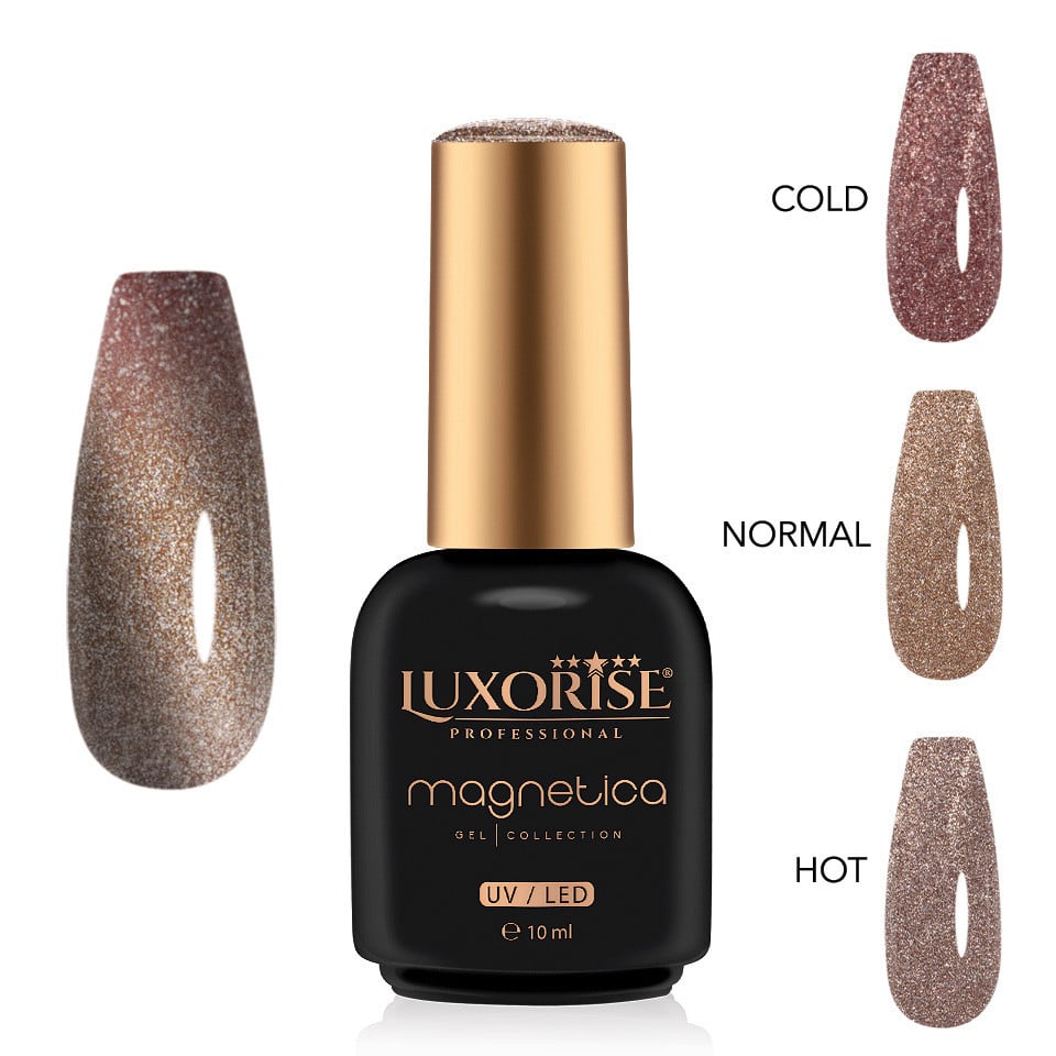 Oja Semipermanenta LUXORISE MAGNETICA – ThermoCharm, Siren Sunset