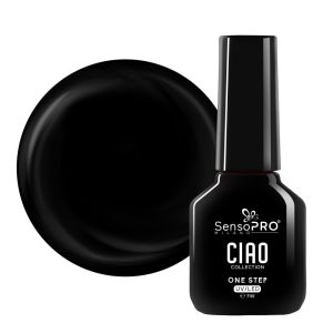 Oja Semipermanenta One Step SensoPRO Milano, CIAO Collection - Black Shine 7ml, Oja Semipermanenta – ofertă, preț și specificații