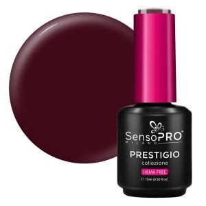 Oja Semipermanenta PRESTIGIO SensoPRO Milano - Burgundy Night 15ml, Oja Semipermanenta – ofertă, preț și specificații