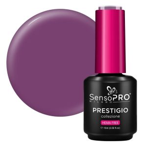 Oja Semipermanenta PRESTIGIO SensoPRO Milano - Grape Crush 15ml, Oja Semipermanenta