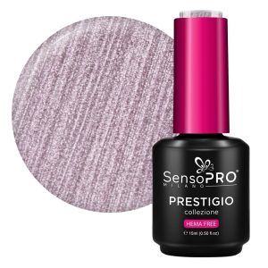Oja Semipermanenta PRESTIGIO SensoPRO Milano - Pink Stardust 15ml