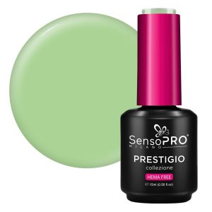 Oja Semipermanenta PRESTIGIO SensoPRO Milano - Pistachio Delight 15ml, Oja Semipermanenta – ofertă, preț și specificații