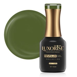 Oja Semipermanenta Revolux LUXORISE, Olive Shade 15ml, Oja Semipermanenta