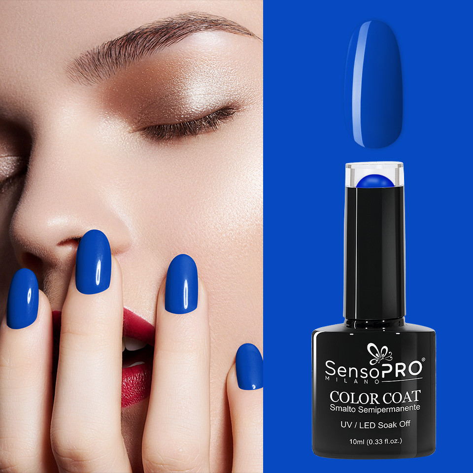 Oja Semipermanenta SensoPRO Milano 10ml - 103 Alice Blue, Oja Semipermanenta - imagine 3