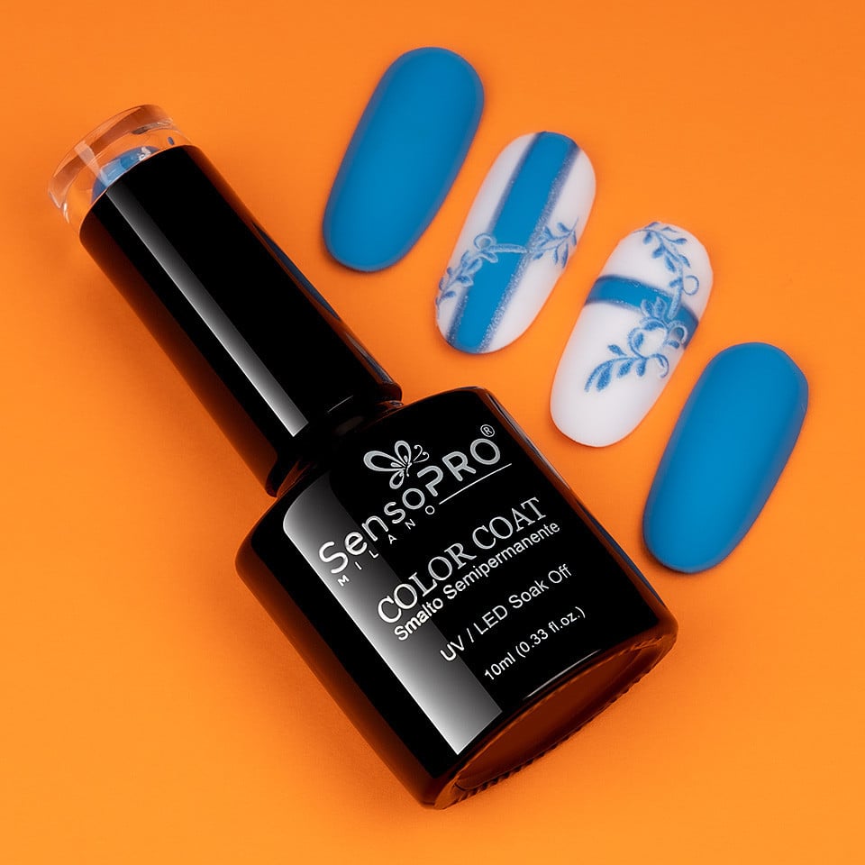 Oja Semipermanenta SensoPRO Milano 10ml - 106 Light Blue, Oja Semipermanenta - imagine 3