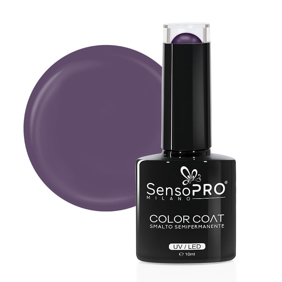 Oja Semipermanenta SensoPRO Milano 10ml – 121 Dark Purple Pearl