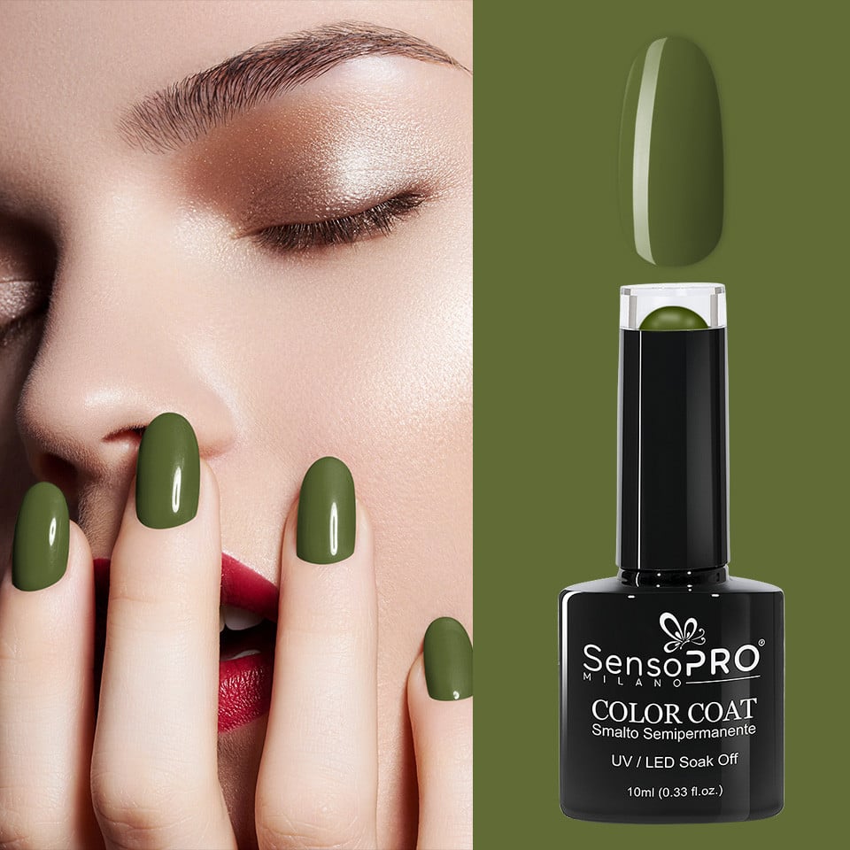 Oja Semipermanenta SensoPRO Milano 10ml - 159 Return to Nature, Oja Semipermanenta - imagine 4