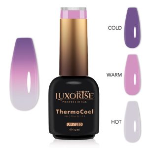 Oja Semipermanenta Termica 3 Culori LUXORISE ThermoCool - Bloom Energy 10ml, Oja Semipermanenta – ofertă, preț și specificații