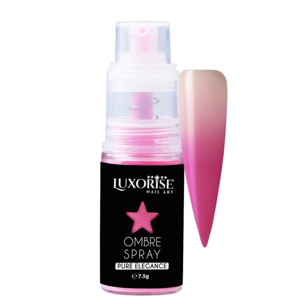 Ombre Spray Nail Art LUXORISE Pure Elegance - Baby Pink