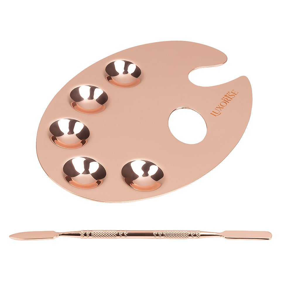 Paleta Mixare Metalica cu Instrument Mixare LUXORISE
