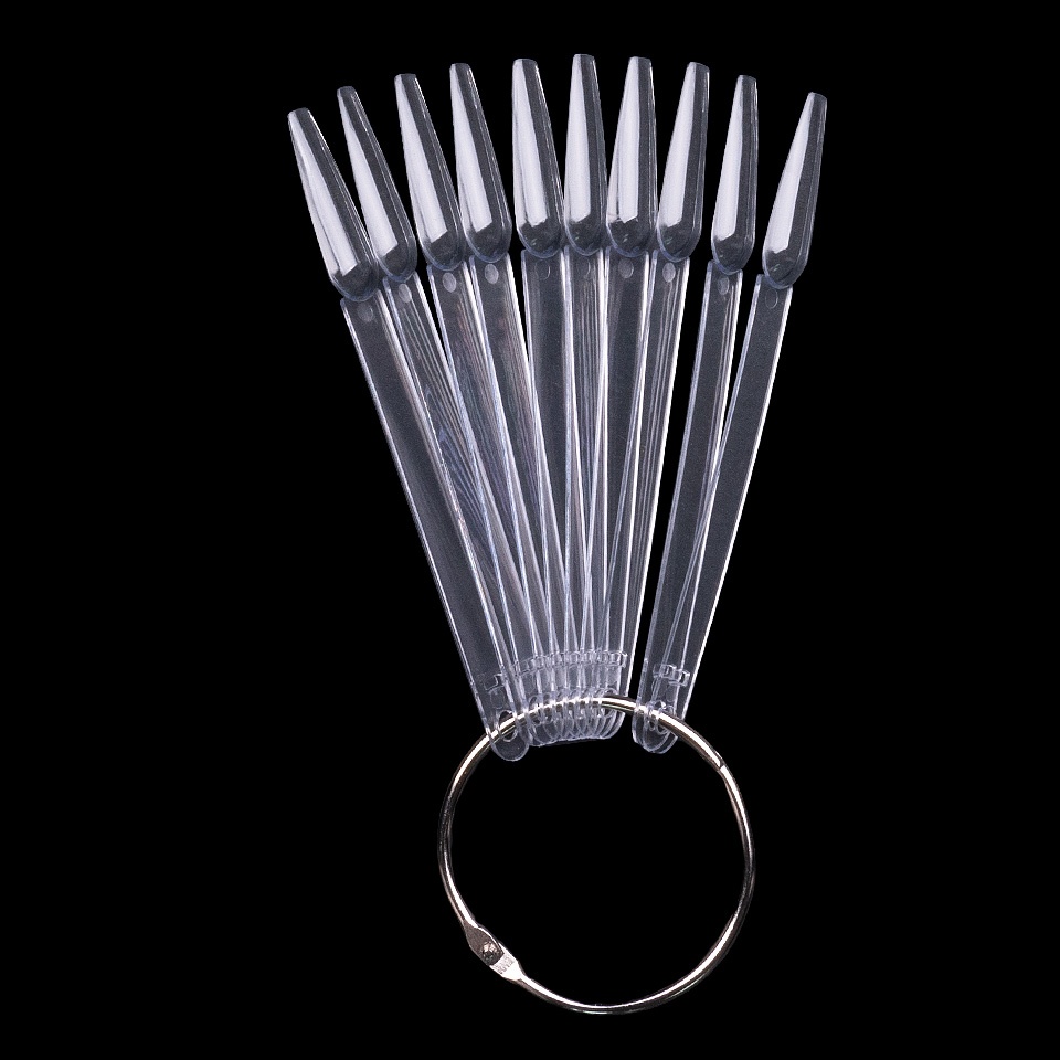 Paletar Unghii Evantai 50 de Poziții, Transparent, Accesorii Unghii - imagine 5
