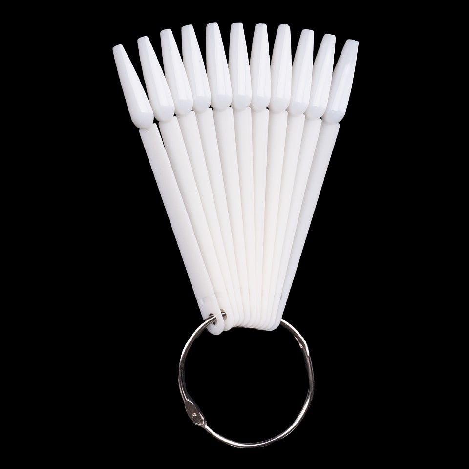 Paletar Unghii Evantai 50 de Poziții, White, Accesorii Unghii - imagine 5