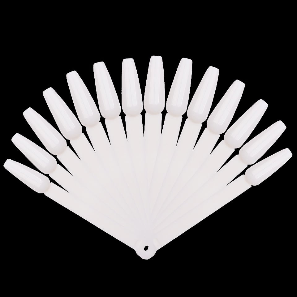 Paletar Unghii Evantai 50 de Poziții, White, Accesorii Unghii - imagine 6
