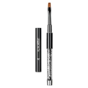 Pensula Unghii Aplicare Gel Nr. 4 Crystal Black