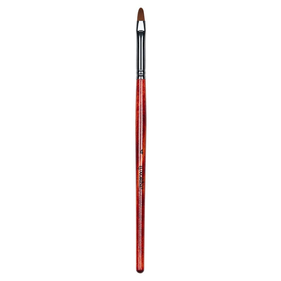 Pensula Unghii Aplicare Gel UV Nr. 4 - LUXORISE, Accesorii Unghii - imagine 3