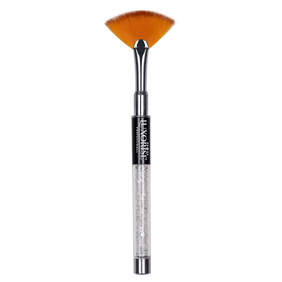 Pensula Unghii Evantai Crystal Premium - LUXORISE, Accesorii Unghii - imagine 3
