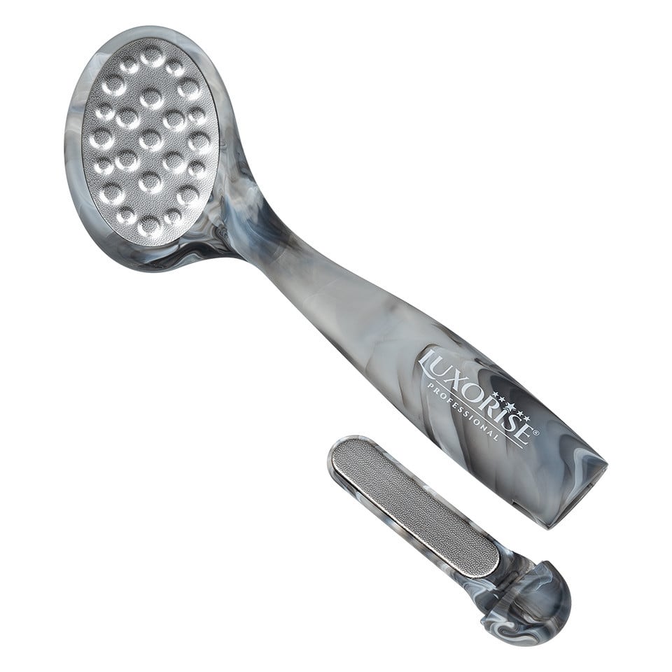 Pila de Calcaie Profesionala cu razuitor Dual Care PRO - LUXORISE, Accesorii Unghii - imagine 3