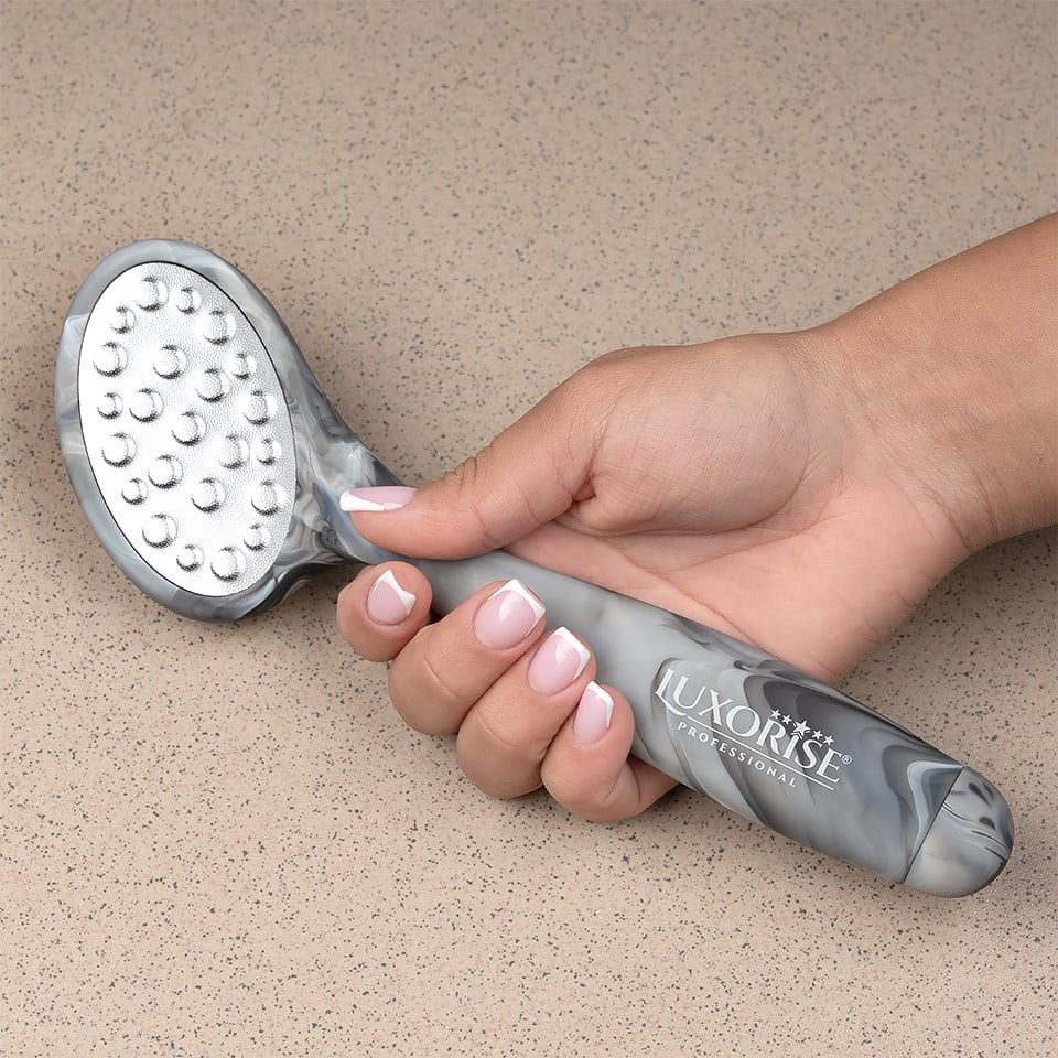 Pila de Calcaie Profesionala cu razuitor Dual Care PRO - LUXORISE, Accesorii Unghii - imagine 5