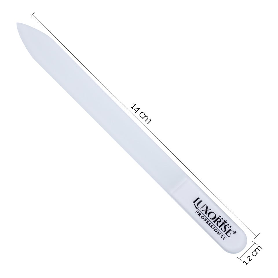 Pila de Sticla Nano Glass File LUXORISE, transparent, Accesorii Unghii - imagine 5