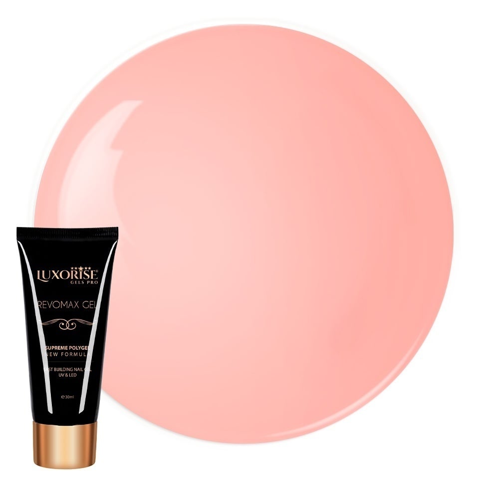 Polygel REVOMAX GEL LUXORISE Naked Ruby