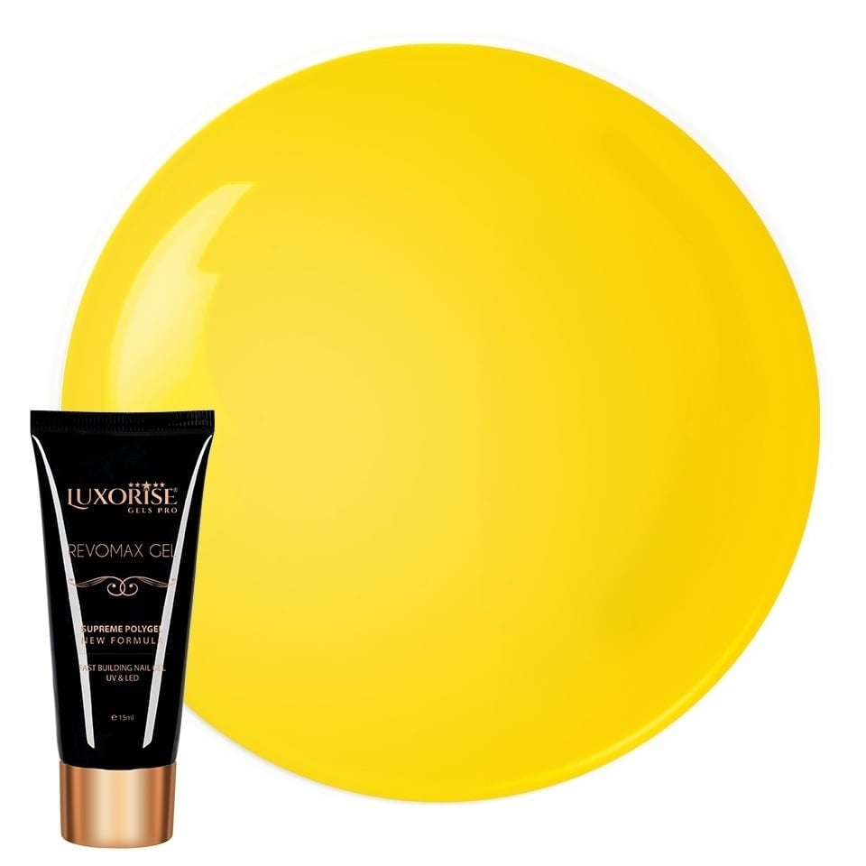 Polygel REVOMAX GEL LUXORISE Neon Canary