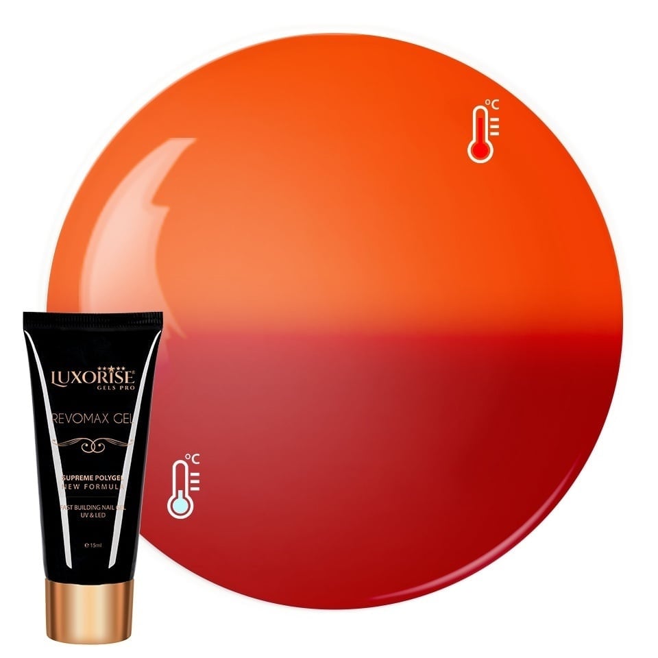 Polygel Thermo REVOMAX GEL LUXORISE Opulent Cherry