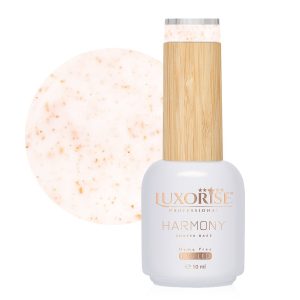 Rubber Base Hema Free LUXORISE Harmony - Gold Sparkle 10ml
