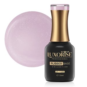 Rubber Base LUXORISE Charming Collection - Pink Diamonds 15ml, Rubber Base – ofertă, preț și specificații