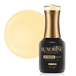 Rubber Base LUXORISE Pastel Collection - Vanilla Cookie 15ml, Rubber Base