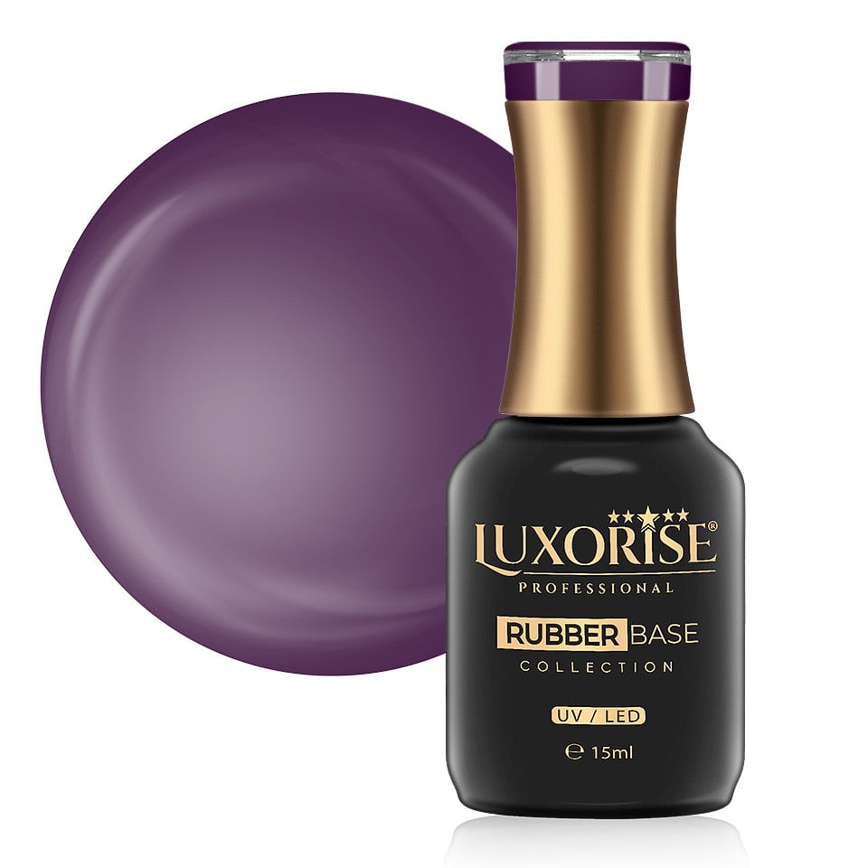 Rubber Base LUXORISE – Lavish Mauve 15ml | Cosmetice Premium
