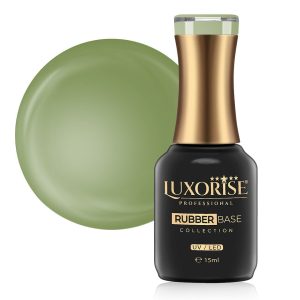 Rubber Base LUXORISE Signature Collection - Pistachio Promise 15ml, Rubber Base