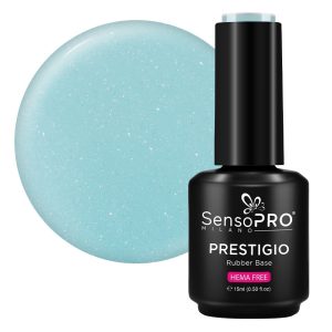 Rubber Base PRESTIGIO SensoPRO Milano - Caribbean Blue 15ml