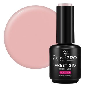 Rubber Base PRESTIGIO SensoPRO Milano - Coral Cuddle 15ml