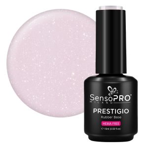 Rubber Base PRESTIGIO SensoPRO Milano - Silky Lullaby 15ml, Rubber Base