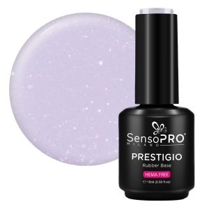 Rubber Base PRESTIGIO SensoPRO Milano - Soft Amethyst 15ml