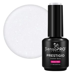 Rubber Base PRESTIGIO SensoPRO Milano - Sparkle Whisper 15ml
