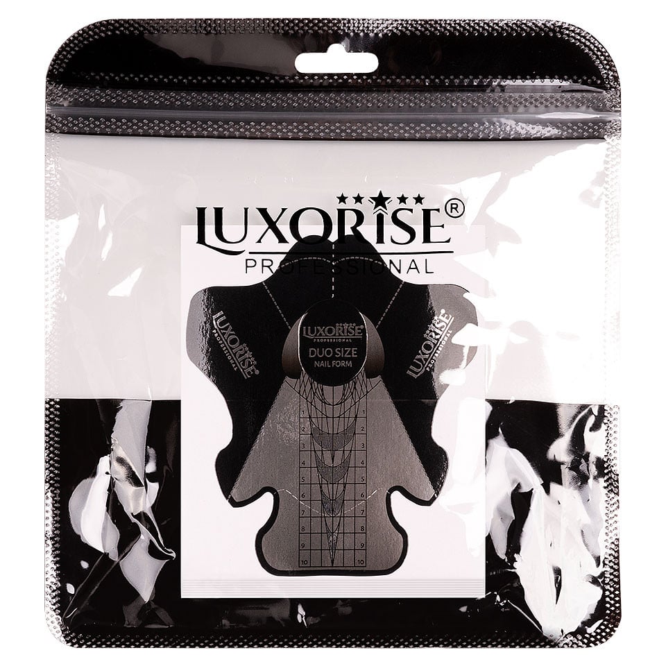 Sabloane Constructie Profesionale Duo Size LUXORISE, 50 buc, Accesorii Unghii - imagine 7