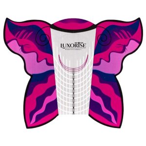 Sabloane Constructie Unghii LUXORISE - Fluture Fuchsia