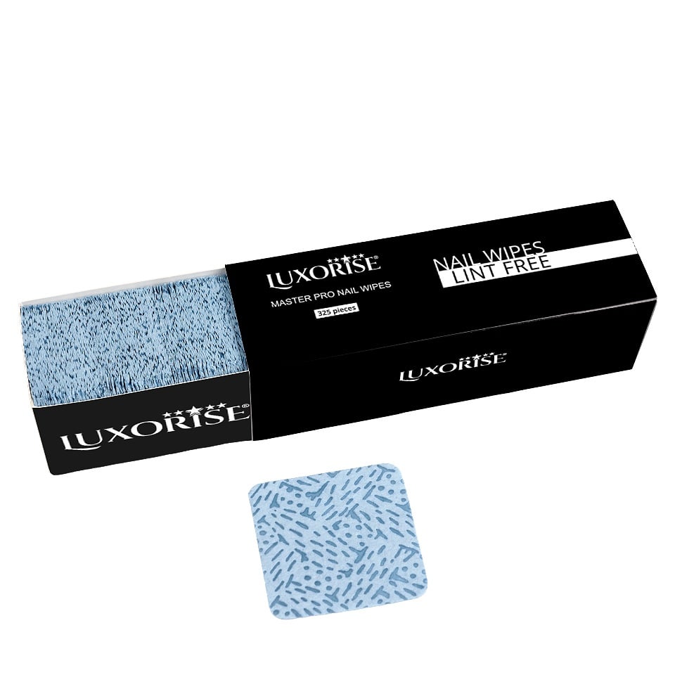 Servetele Perforate Unghii MASTER PRO Wipes LUXORISE, 325 buc, Accesorii Unghii - imagine 5
