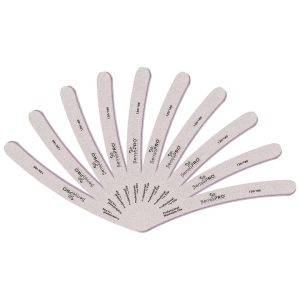 Set 10 Pile Unghii Banana granulatia 120/180 - SensoPRO Milano, Accesorii Unghii – ofertă, preț și specificații