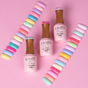 Set 3 Oje Semipermanente French Macarons 15ml