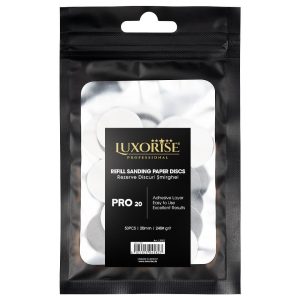 Set 50 Rezerve Smirghel pentru Disc Pedichiura LUXORISE PRO20