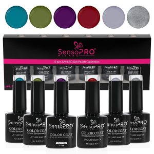 Set 6 Oje Semipermanente 10ml SensoPRO Milano