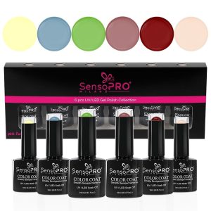 Set 6 Oje Semipermanente 10ml SensoPRO Milano