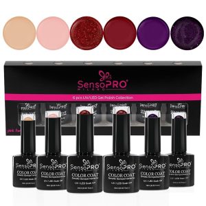 Set 6 Oje Semipermanente 10ml SensoPRO Milano